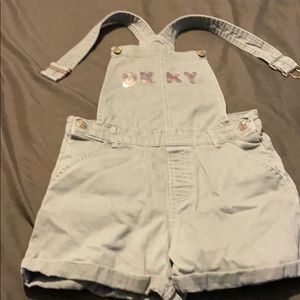 DKNY short overalls girls